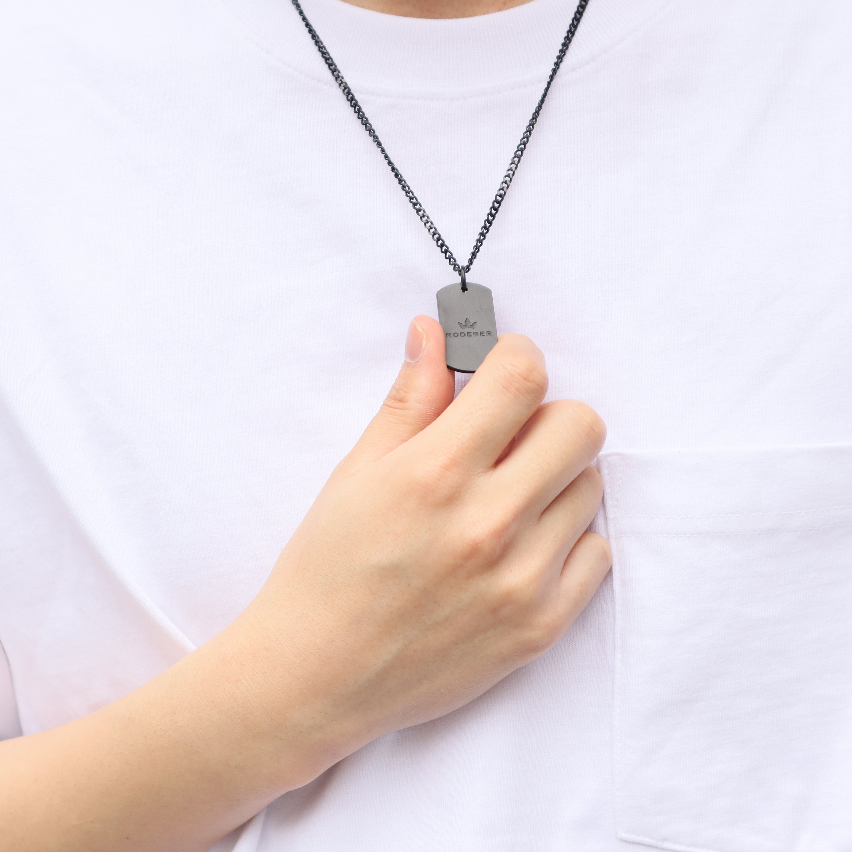 ロレンツォ ネックレス(ブラック)